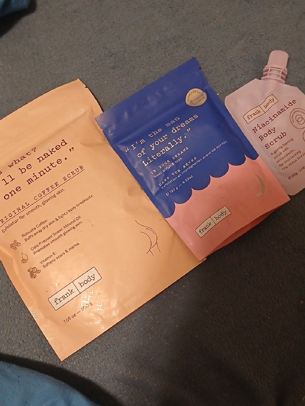 Frank Body Exfoliant Trio